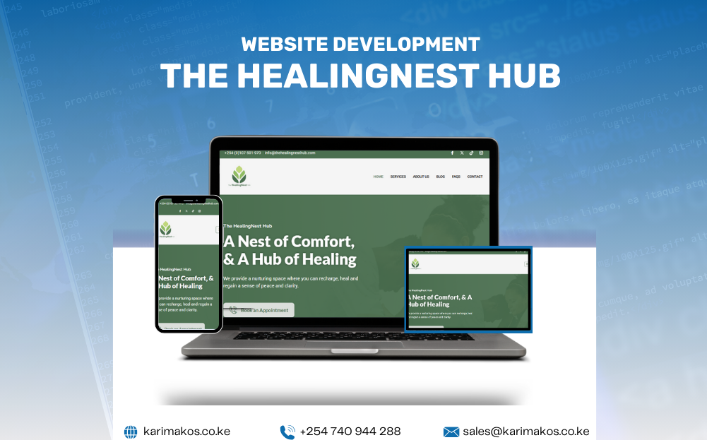 the HealingNest Hub Banner